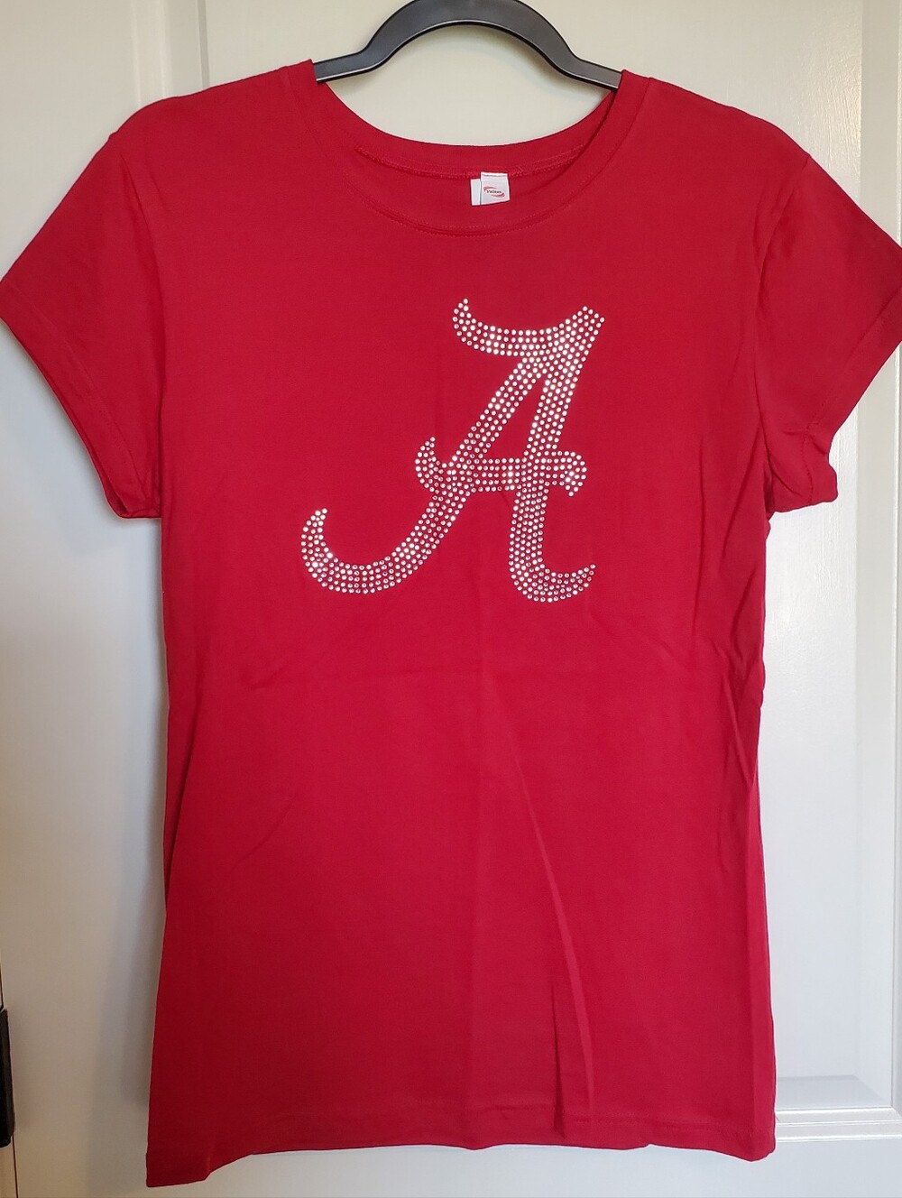 Alabama Rhinestone 'A' Short Sleeve Tee